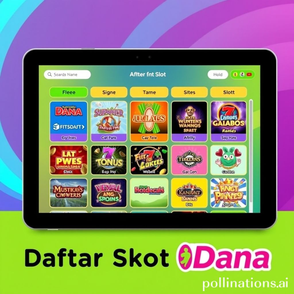 Daftar Akun Slot Dana: Cara Mudah dan Cepat